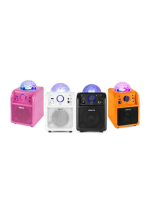 VonyxSBS50P Bluetooth Party Speaker Pink