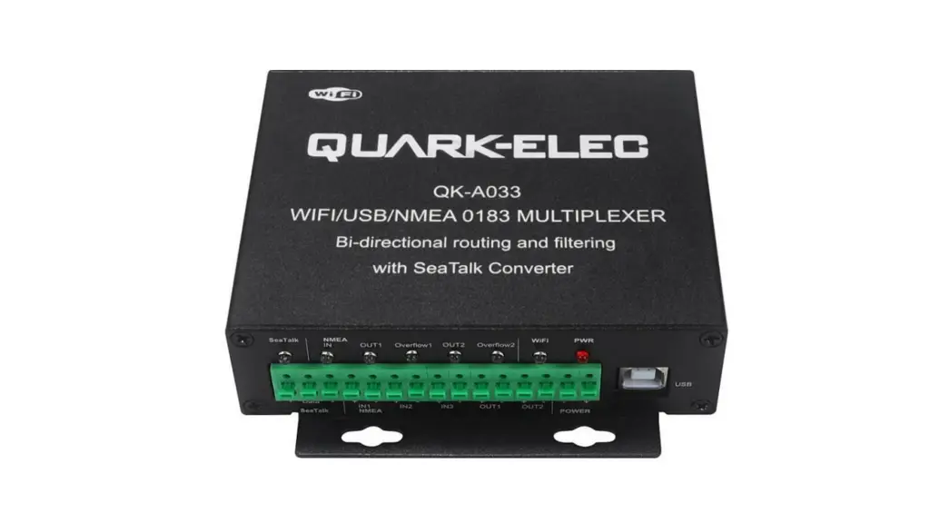 QUARK-ELEC QK-A033 NMEA 0183 Multiplexer Bi-Directional Routing and FilteringWith SeaTalk Converter