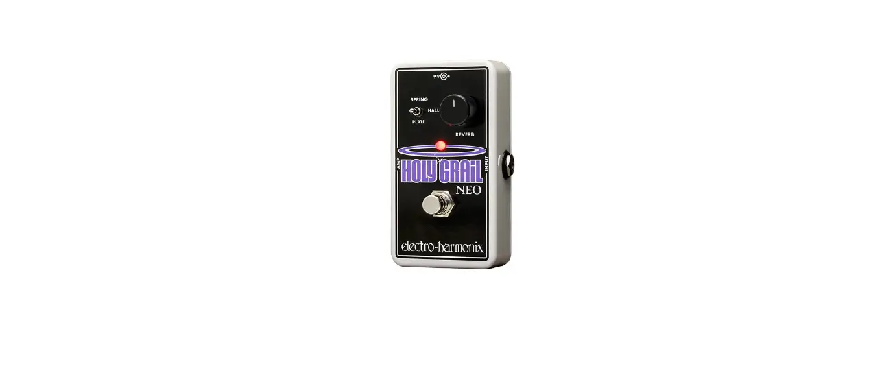 electro-harmonix Neo Holy Grail Reverb Delay and Echo Effect Pedal