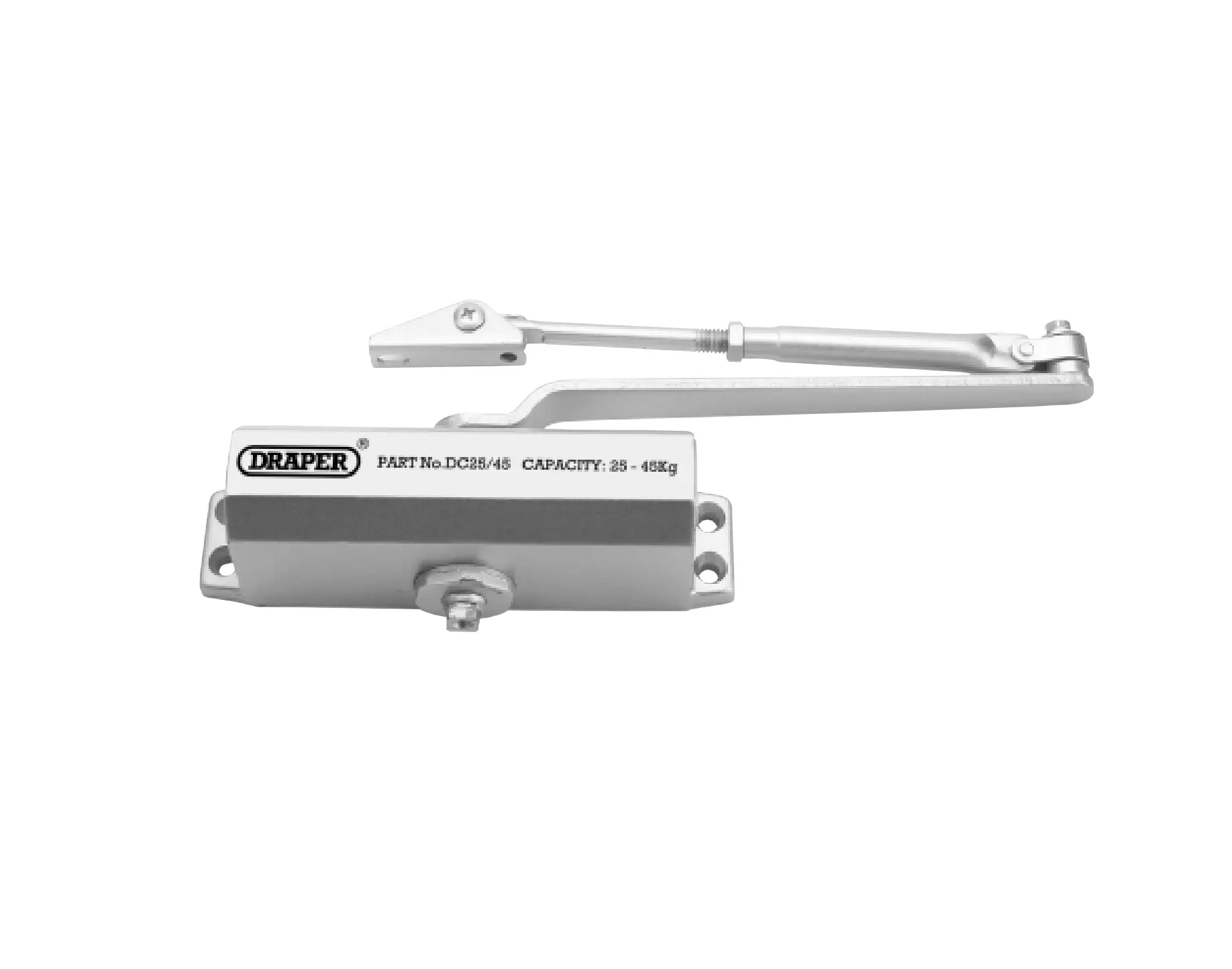 Adjustable Automatic Door Closer for Doors Between 25kg and 45Kg