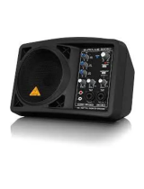EUROLIVE Ultra-Compact 150-Watt PA/Monitor Speaker System Benutzerhandbuch