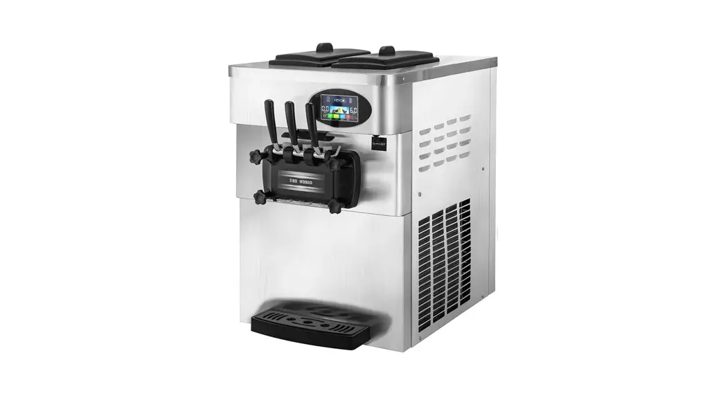 1500 W Commercial Ice Cream Machine 4.7 to 5.3 Gal