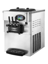 VEVOR1500 W Commercial Ice Cream Machine 4.7 to 5.3 Gal