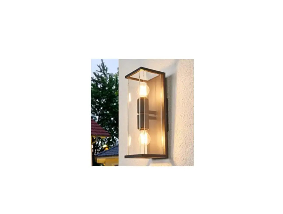 1 Light Metal – H: 16.2 cm Wall Lamp