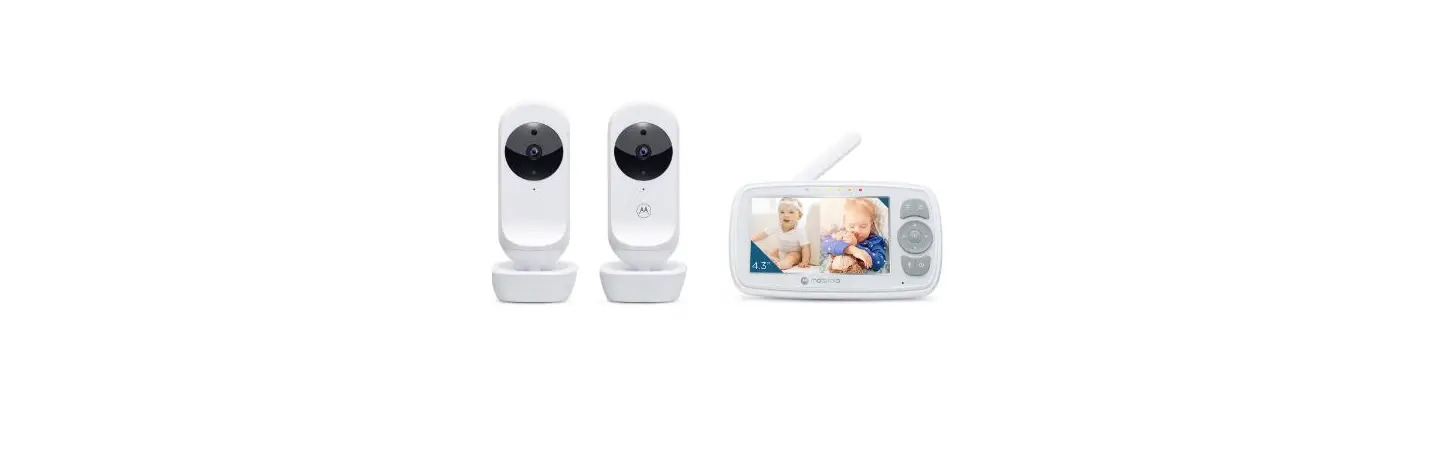 VM34-2 4.3 Inch Video Baby Monitor
