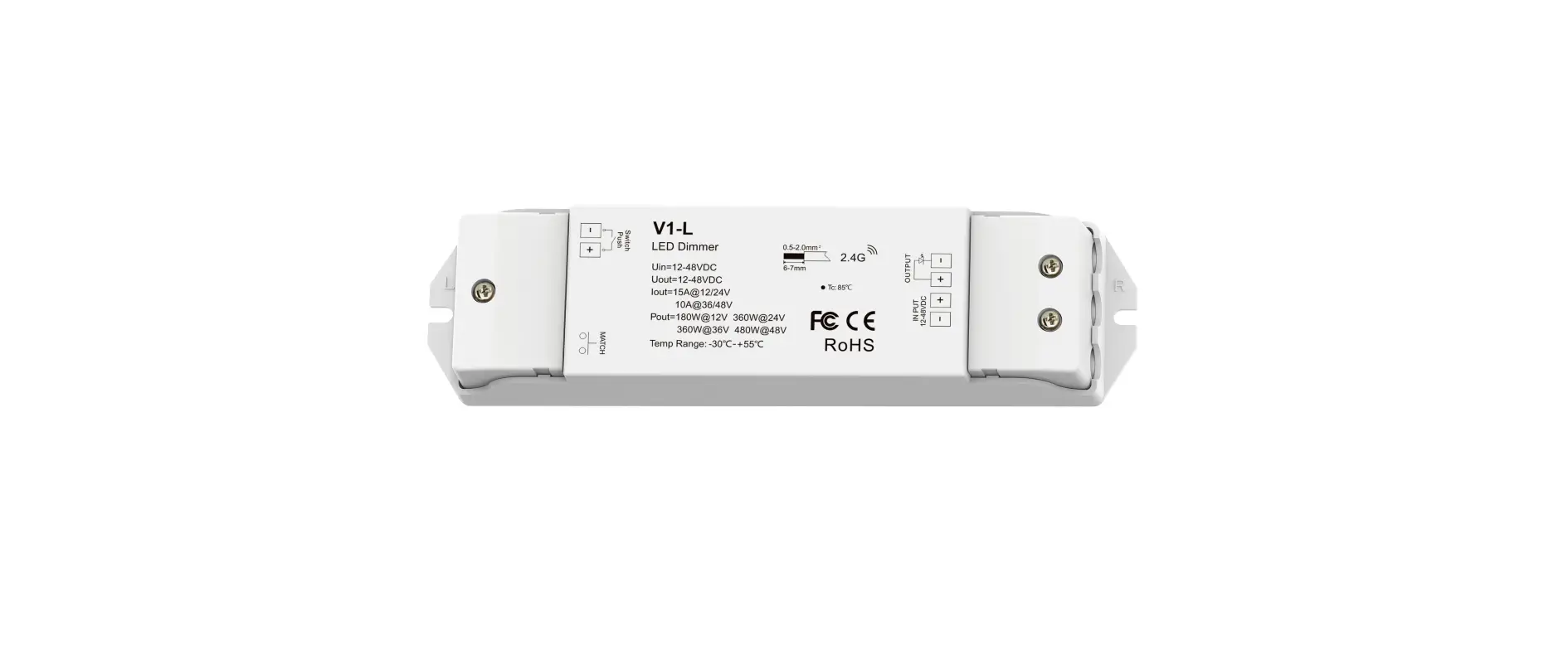 V1-L Single Color LED Controller