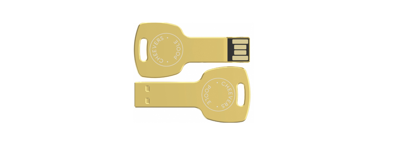 Key Shaped Flash Drive