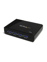 StarTech4 Port Black SuperSpeed USB 3.0 Hub