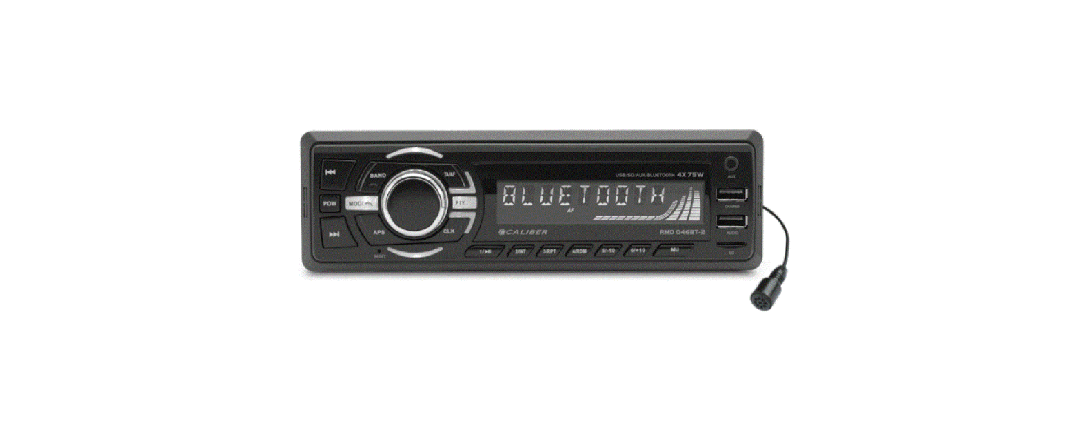 rmd046bt-2 Car radio Bluetooth 1 DIN Black