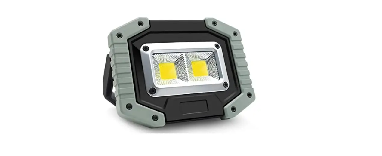 LED1500PB 15W-30W COB LED Portable Floodlight and Powerbank