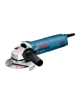 Bosch GWS 1400 Professional Grinder Operating instructions