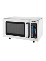 BuffaloFB862 25L 1000W Programmable Microwave
