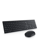 Dell KM5221W Wireless Keyboard and Mouse Combo Guía del usuario
