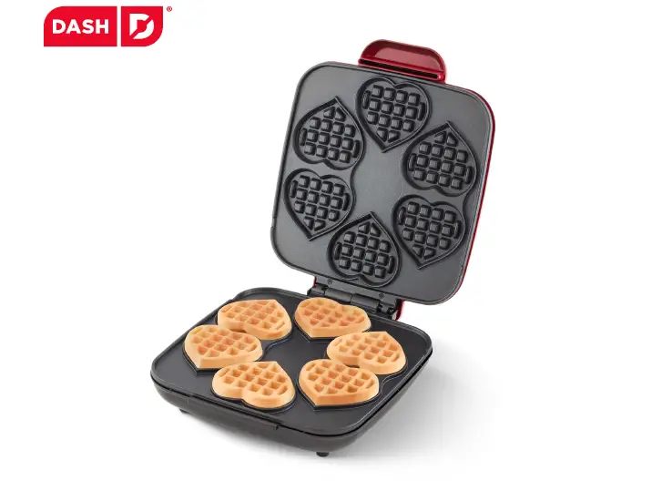 Multi Mini Heart Waffle Maker