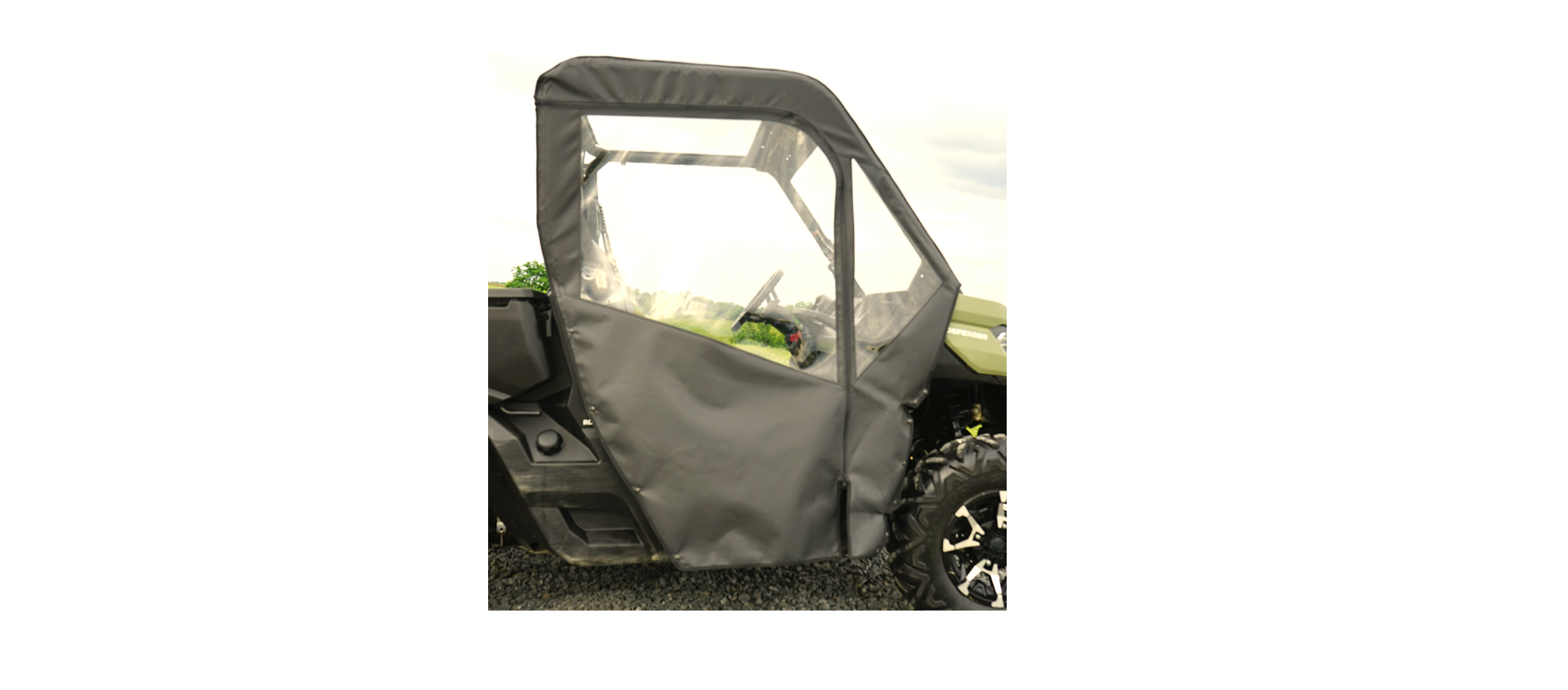Can Am Defender Soft Rear Panel