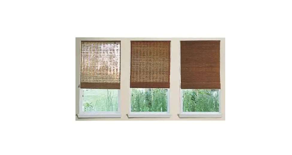 Classic Shoreline Cordless Woven Wood Shades