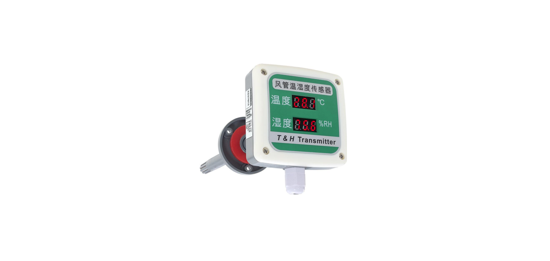 KD37B10 LED pipe temperature and humidity sensor