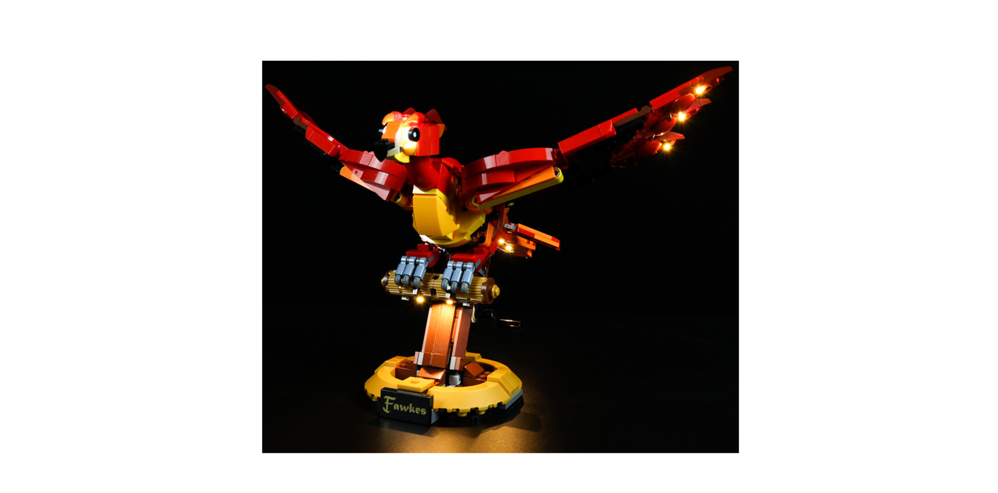 Light Kit for Fawkes, Dumbledore’s Phoenix 76394