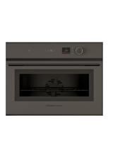 Fisher and Paykel60cm Compact Steam Oven