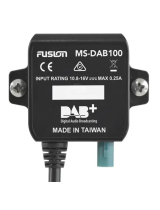 Fusion MS-DAB100A Guía de instalación