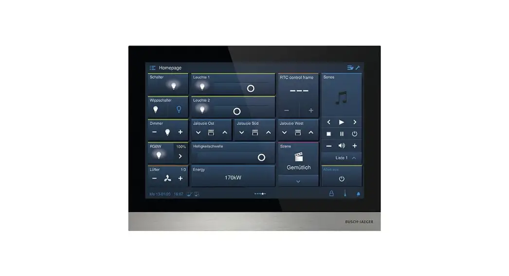 Busch-free@home Home Automation Control Panel