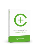 cerascreen CRS3 Food Allergy Test Användarmanual