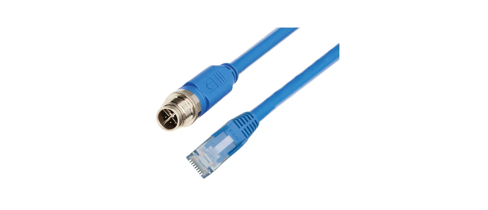 TRIPP-LITE 41341613 M12 X-Code Cat6a 10G FUTP CMR-LP Shielded Ethernet Cable