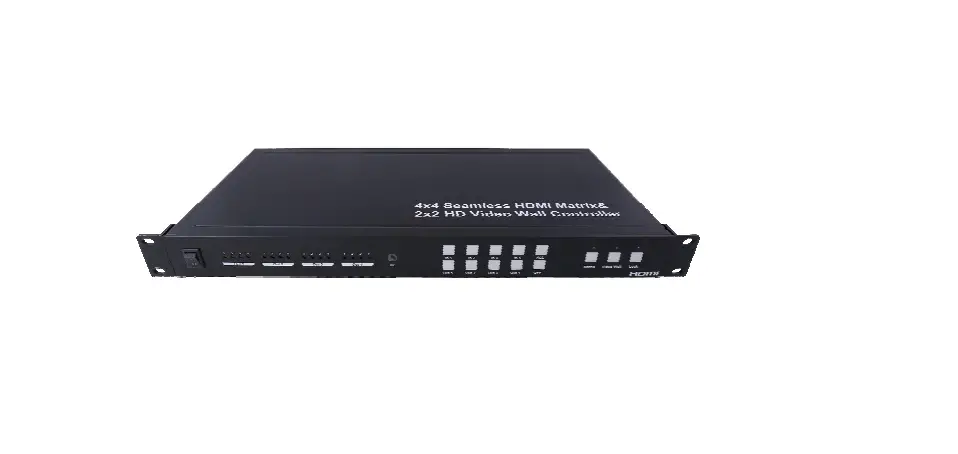 LINK-MI SX-SMX44 4×4 Seamless HDMI Matrix & 2×2 Video Wall Controller