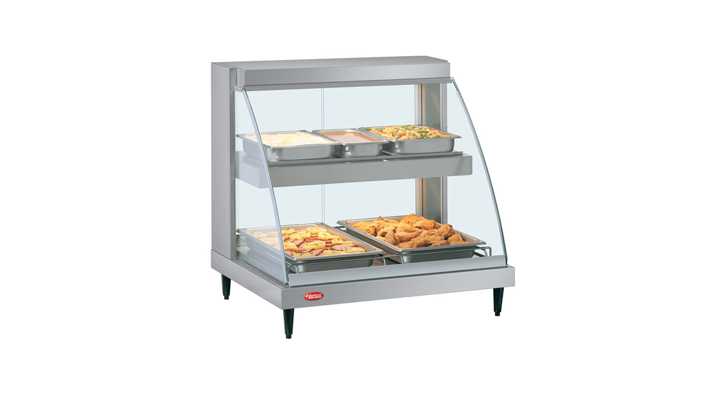 GRCD and GRHD Series Glo-Ray Heated Display Cases