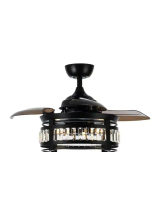 The Home DepotF3525110V 35.83 Inch Indoor Matte Black Ceiling Fan
