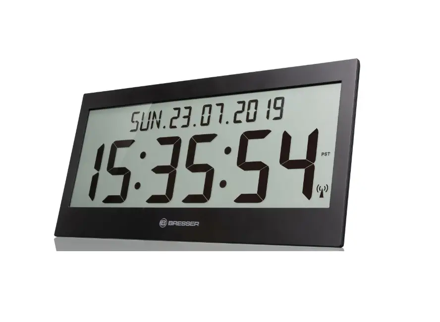 Jumbo LCD Wall Clock