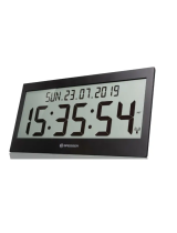 BresserJumbo LCD Wall Clock