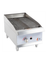 CPG351CR15NL Gas Countertop Charbroilers