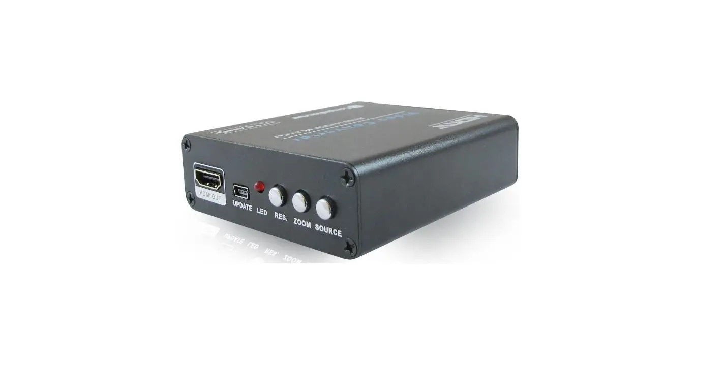 AV-SV to HDMI 4Kx2K Scaler Converter Box