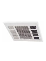 CONSORT CLAUDGENHE7230SL Recessed Fit Downflow Ceiling Heater
