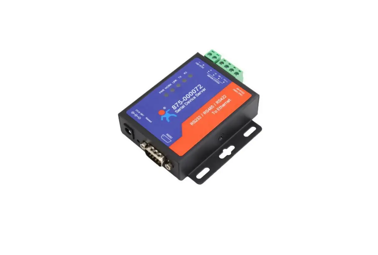 RS232 to Ethernet TCP IP Server Converter