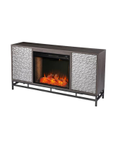 Southern EnterprisesHD053752 Berramy 54.25 in. Smart Electric Fireplace in Gray