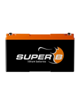 SUPER-B12V15Ah-12V Andrena Lithium Power battery