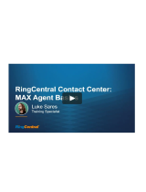 RingCentralTransfers and Conference Calls Contact Center MAX Agent