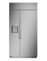 Monogram18Inch 24 Inch and 30 Inch Built-In Column Freezers