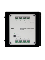 Legrand 8-Port Gigabit Switch (DA1008) Guía de instalación