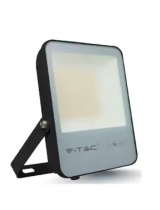 V TAC V-TAC 80133970 LED Floodlight Instrukcja instalacji