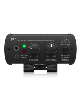 Behringer POWERPLAY P1 Product information