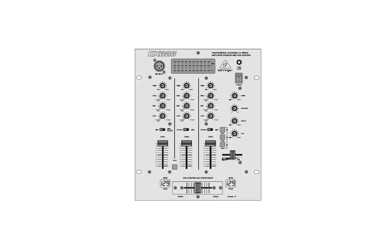 Pro Mixer DX626