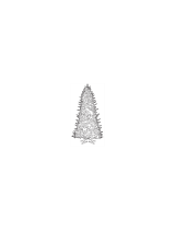 Home Decorators Collection21HD10008 7.5 ft Kenwood Fraser Flocked Christmas Tree