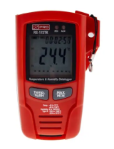 RS PRORS-172TK Temperature and Humidity Datalogger