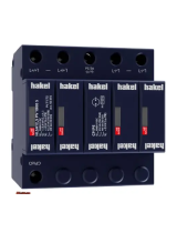 hakel HLSA12,5 PV Power Supply Up To 1000 V Surge Arrester Manual de usuario