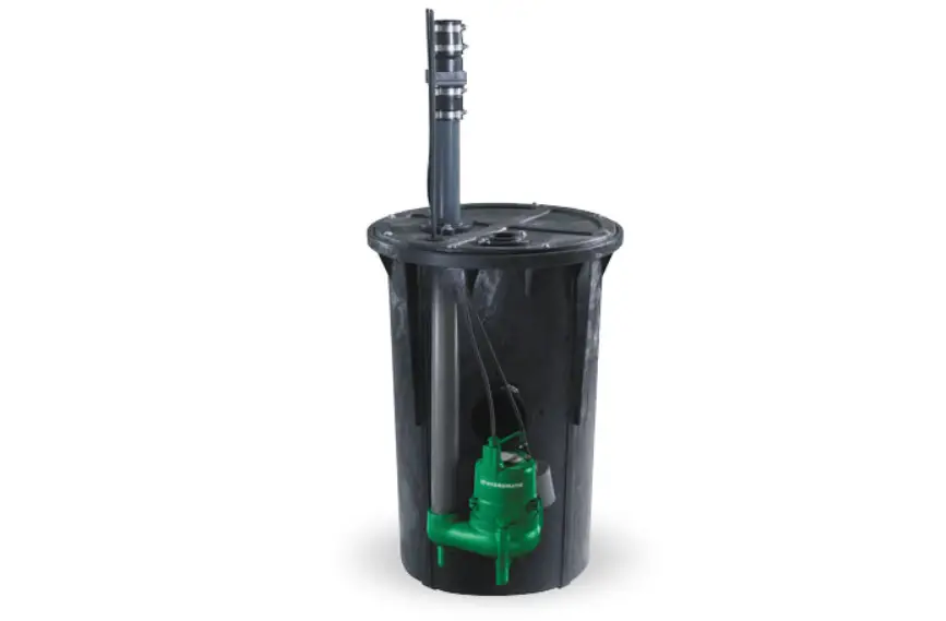 Sewage Ejector Pump/Basin Package