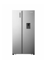 HeinnerHSBS-520NFXWDF+ Side by Side Refrigerator