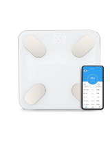 Fitgo Bluetooth Body Fat Scale Gebruikershandleiding